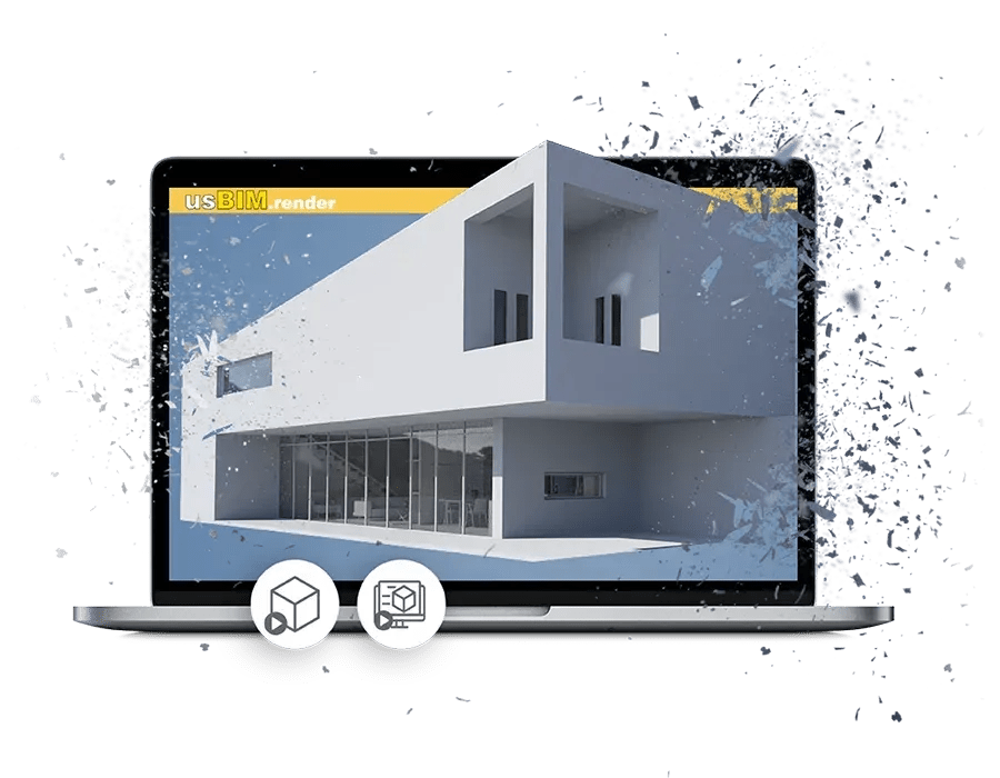 Renderizado 3D en línea Prueba gratuita usBIM.render usBIM.render ACCA
