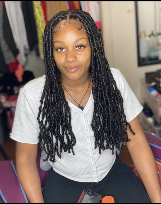 Short Soft Dreads Hairstyles / Kids Crochet Braids Xpression Soft Dread