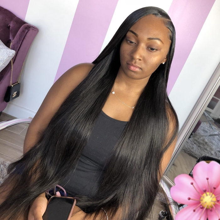 30 Blunt Cut Sew In Side Part Sew At Home
