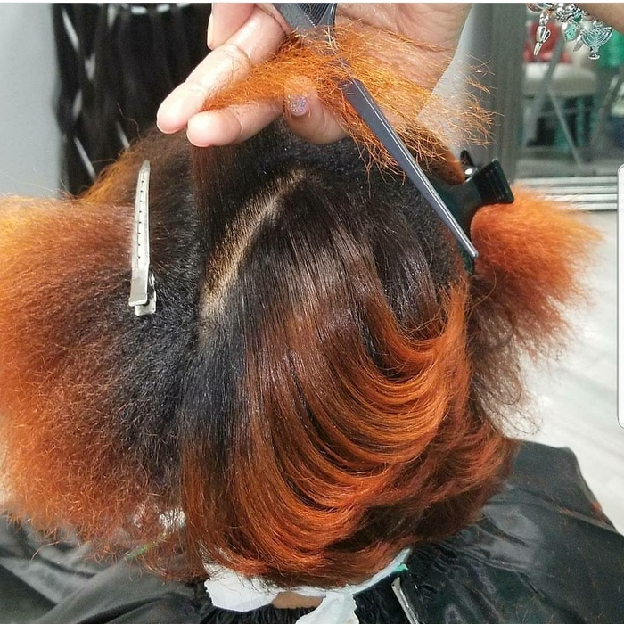 Silk Press Styles For Short Hair U Lisa Towner On