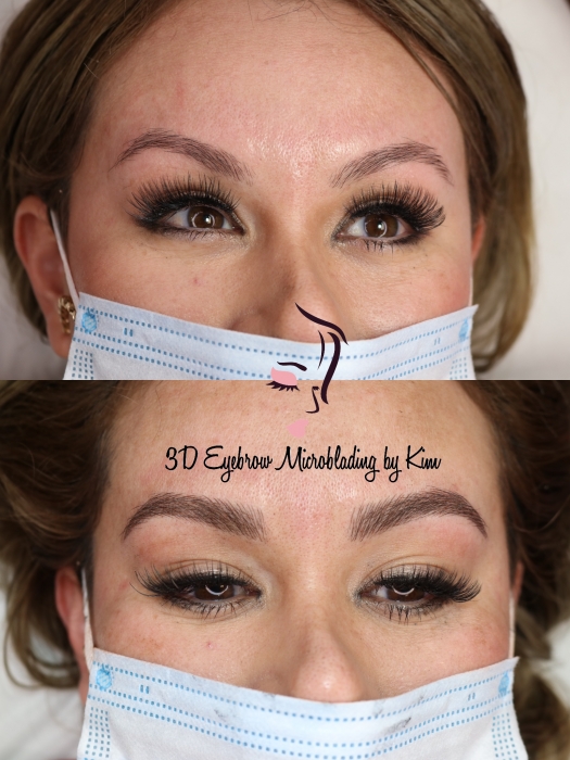 Schedule Appointment with 3D Eyebrow Microblading by Kim
