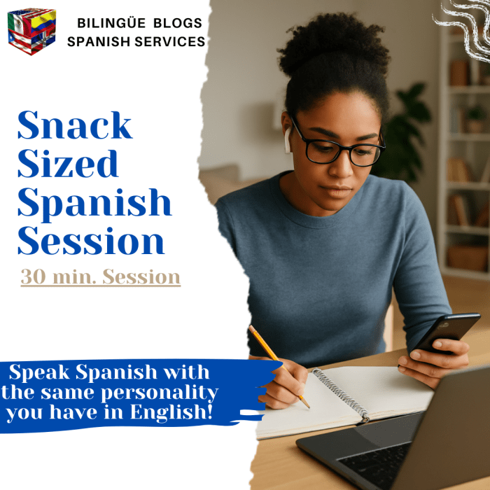 Schedule Appointment with Bilingüe Blogs Spanish Services