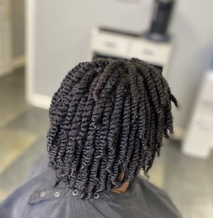 Two Strand Twist Hair Salon Near Me Temecula,CA smartie perviee jay