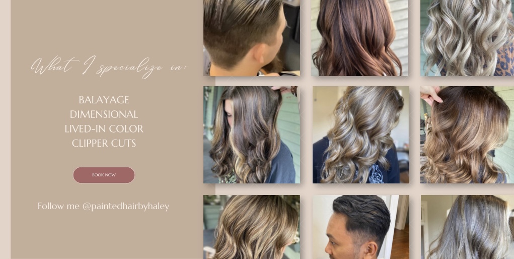 Schedule Appointment with Painted Hair Studio