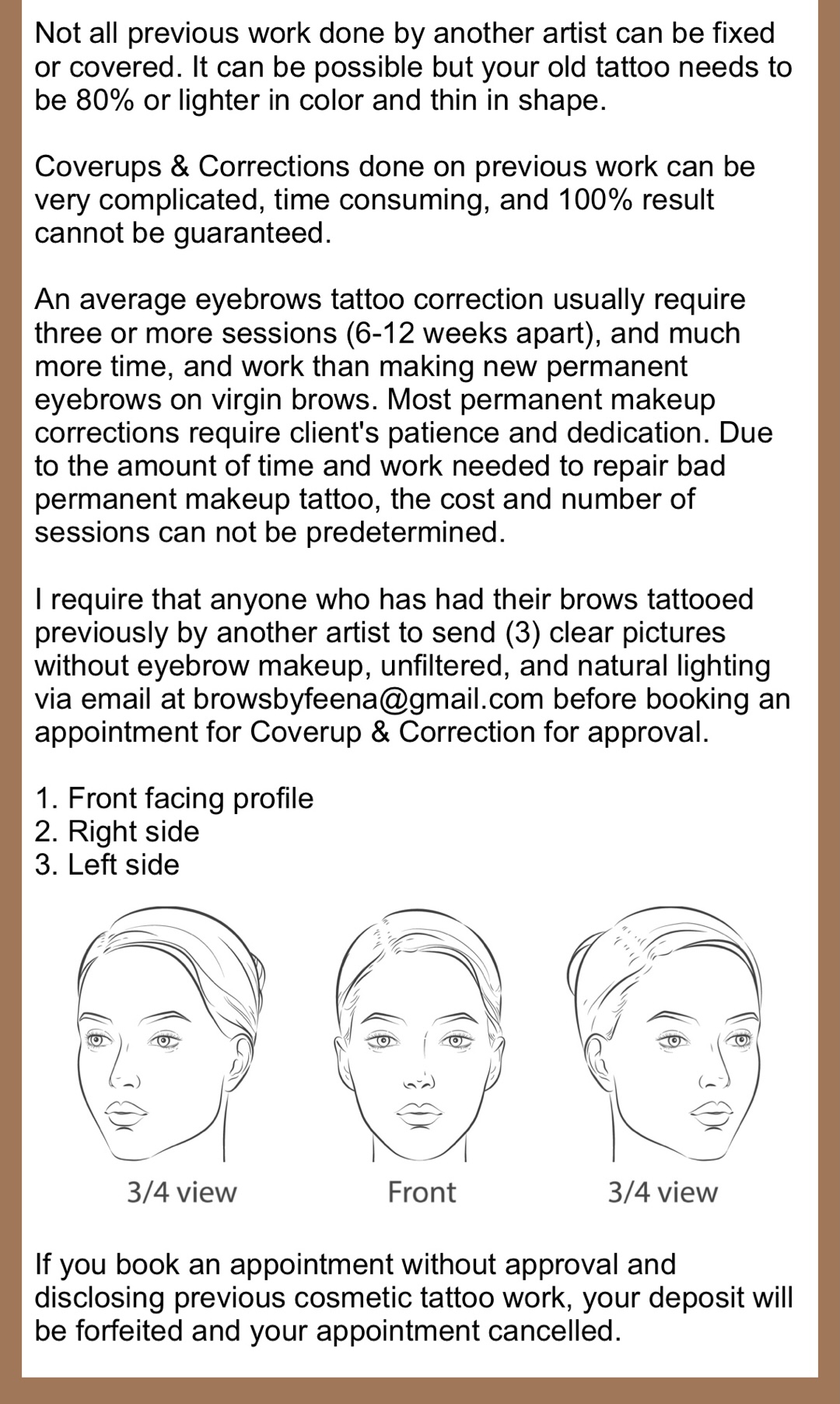 Schedule Appointment with Brows By Feena