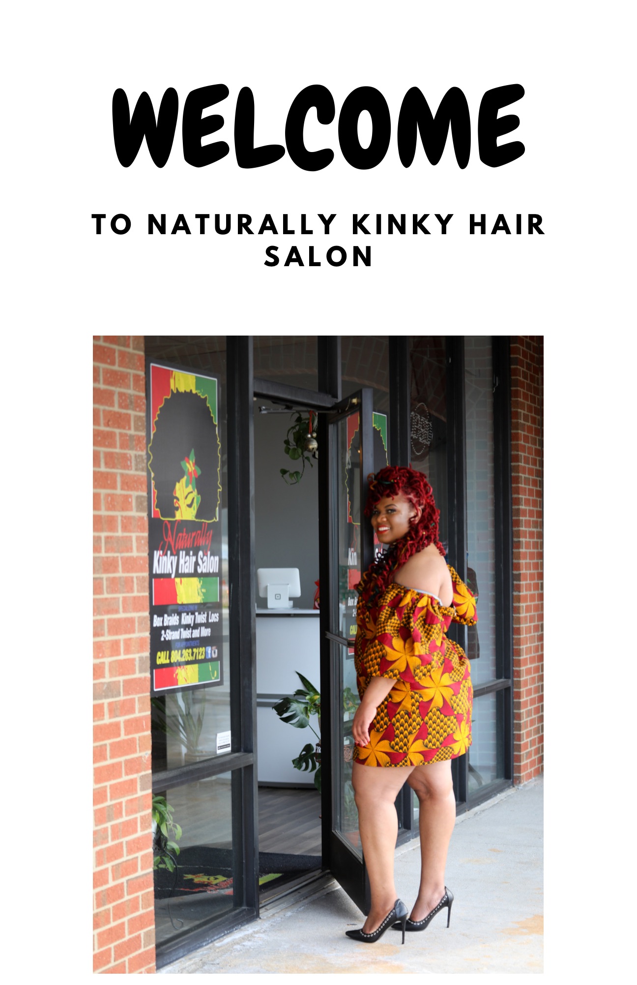 Schedule Appointment with Naturally Kinky Hair Salon
