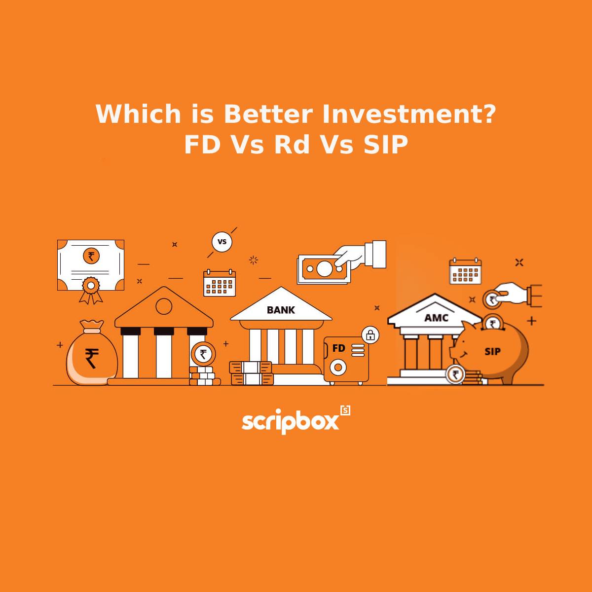 RD Vs FD Vs SIP Which is Better Investment? Scripbox