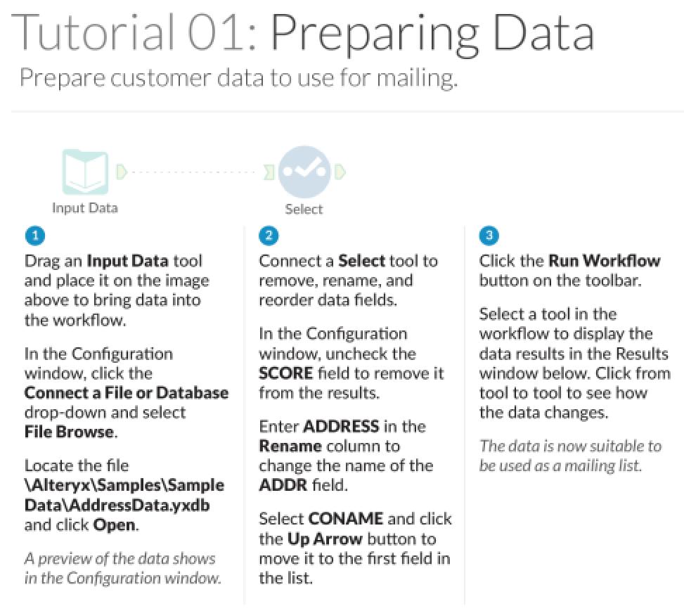 Alteryx Designerのチュートリアルを全部試してみた alteryx 15 Alteryx Advent Calendar