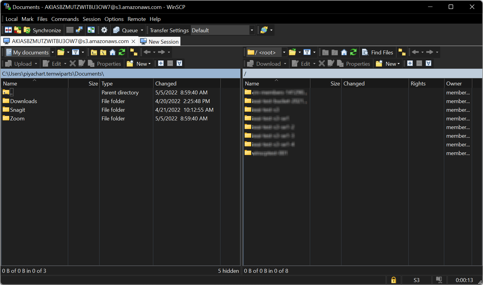 เชื่อมต่อ Amazon S3 ด้วย WinSCP DevelopersIO