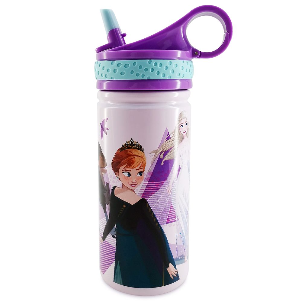 Frozen 2 Stainless Steel Water Bottle with BuiltIn Straw shopDisney