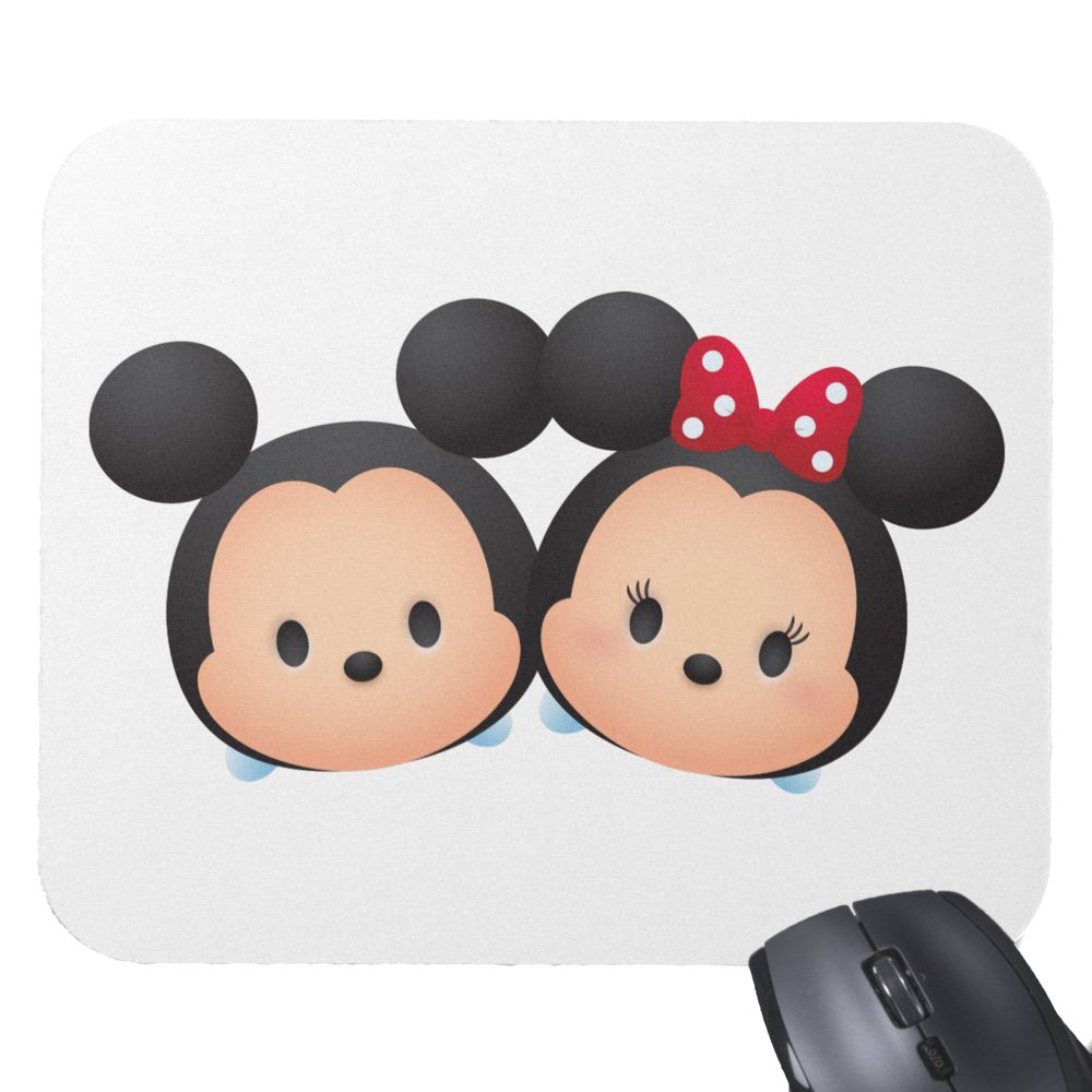 ''Tsum Tsum'' Mickey and Minnie Mouse Mousepad Customizable shopDisney