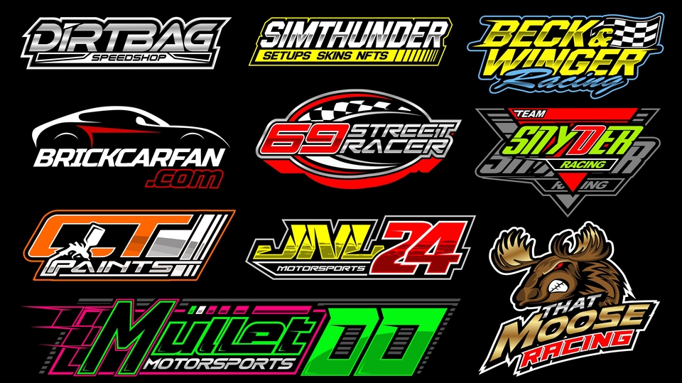 Desain Logo Balap Dan Otomotif Professional