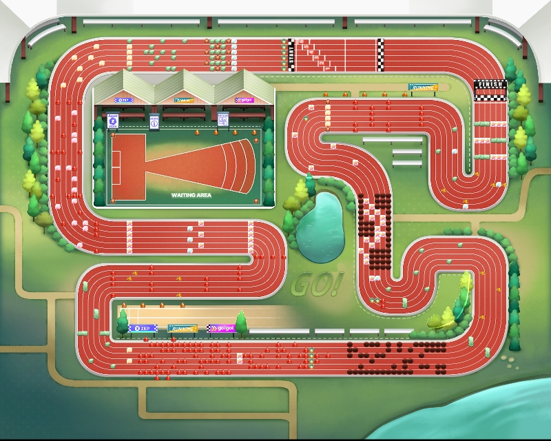 ZEP 리토리의 달리기 맵