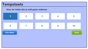 Tafels Oefenen Online Op Tijd - Tempotoets Groep 4 En 5