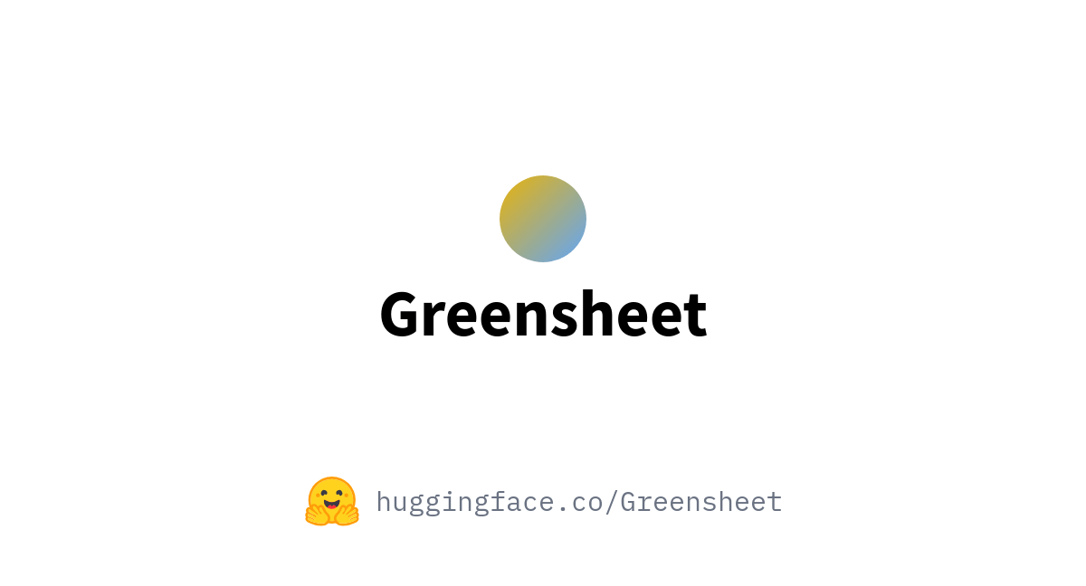 Greensheet (Greensheet)