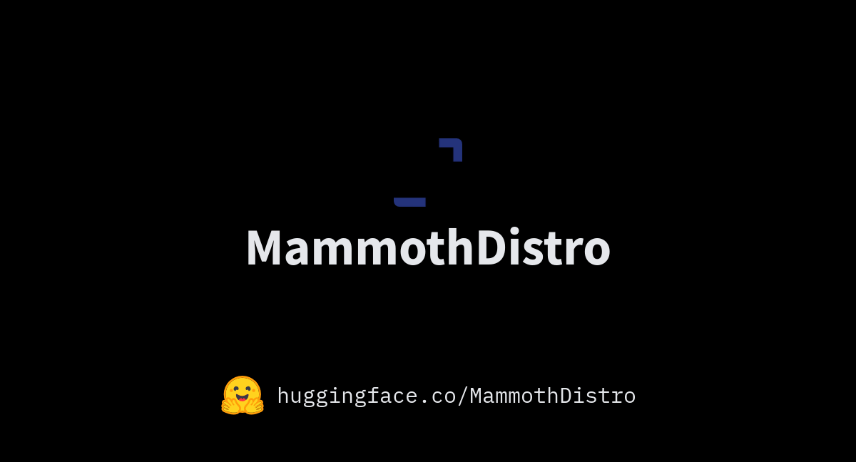 MammothDistro (Mammoth Distribution)