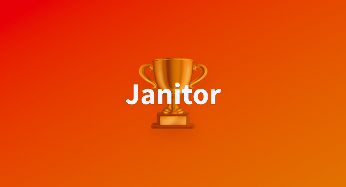 Hemberhamber/Janitor at main