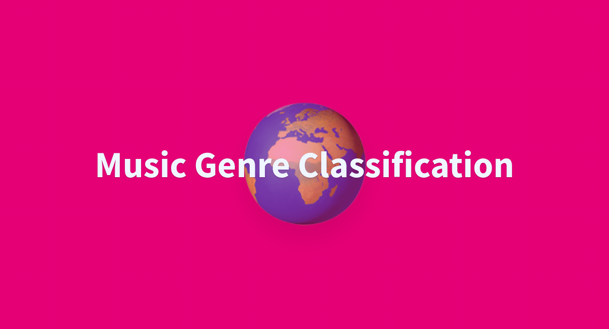 Music Genre Classification a Hugging Face Space by Kholykoko