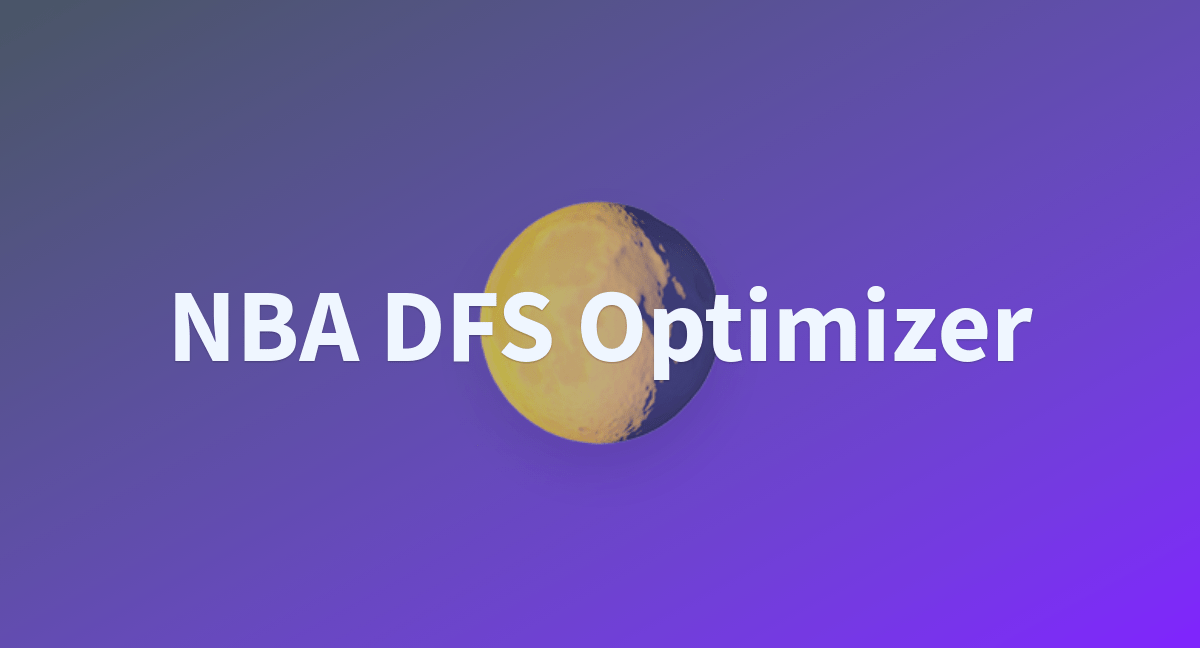 Multichem/NBA_DFS_Optimizer at main