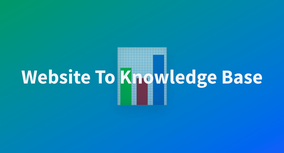site To Knowledge Base a Hugging Face Space by Shad0ws
