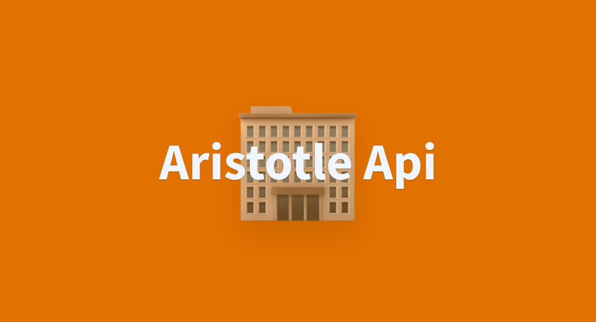 Aristotle Api a Hugging Face Space by bertugmirasyedi