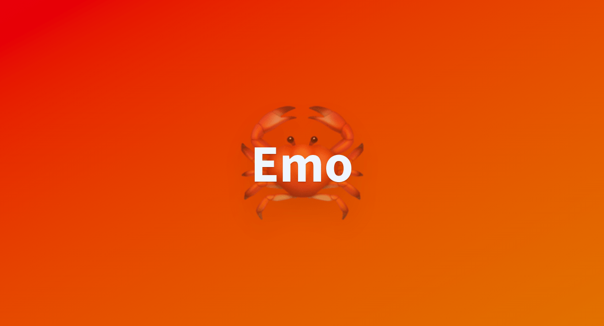 Emo a Hugging Face Space by oms