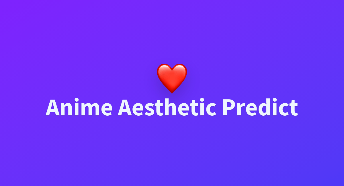 Sunsetproanimeaestheticpredict At Main