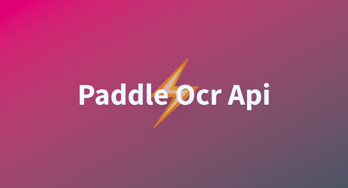 Paddle Ocr Api a Hugging Face Space by yolo12138