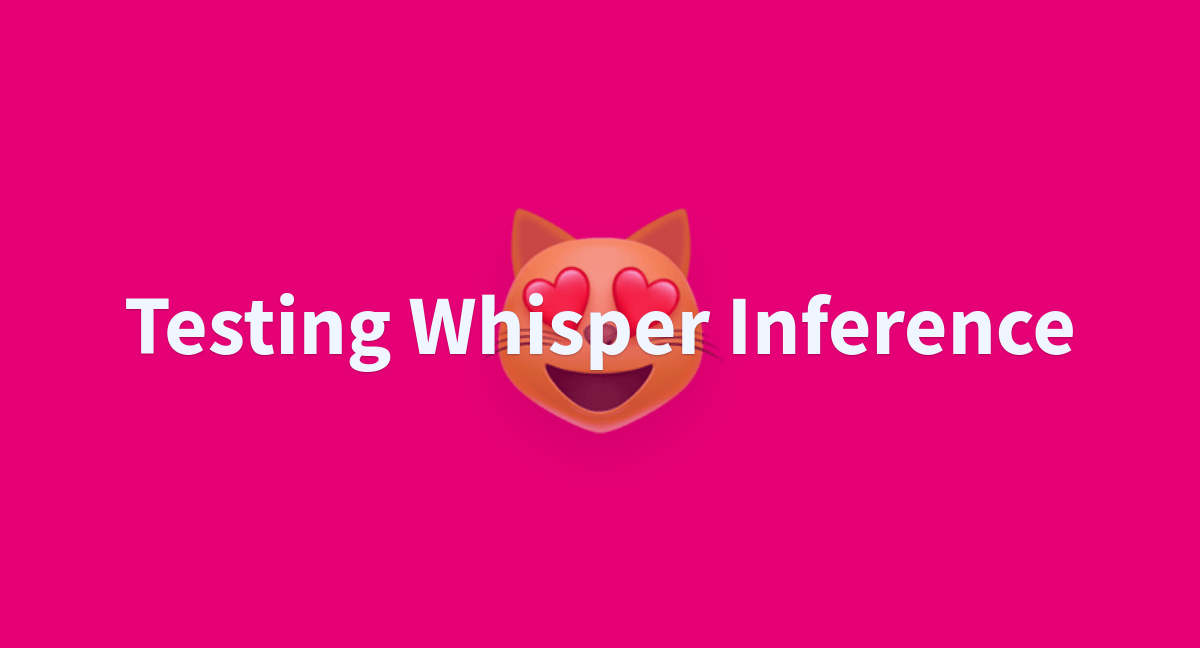 Testing Whisper Inference a Hugging Face Space by ysharma