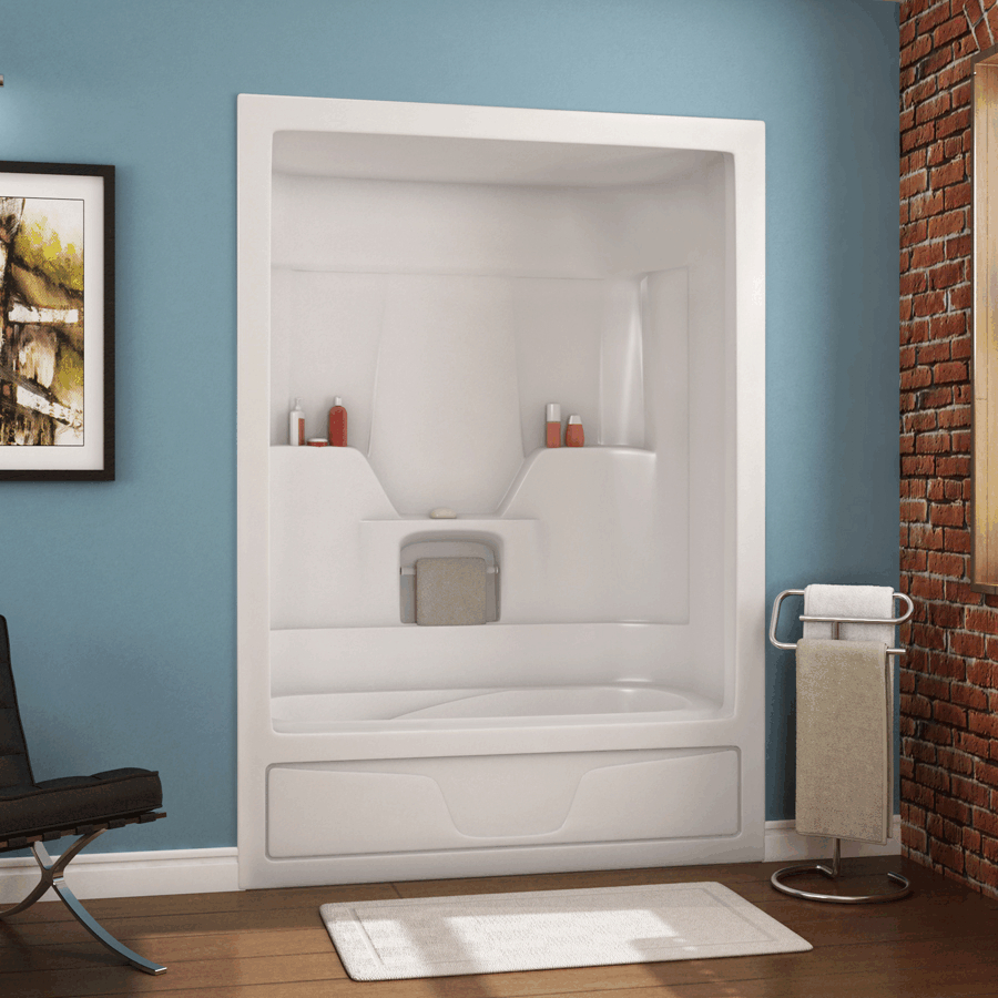 Google chrome , mozilla firefox , microsoft edge. MAAX 60" 1 Piece White Acrylic Right Hand Tub and Shower ...