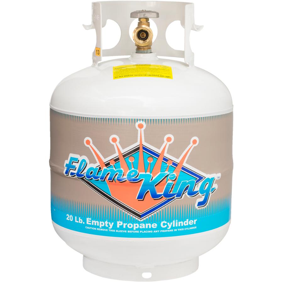 Flame King New 20lb Empty Propane Tank Home Hardware