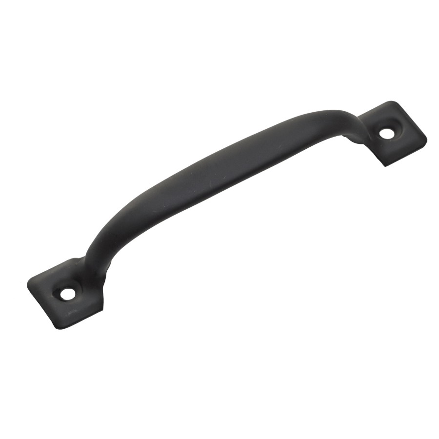 Builder'S Hardware 43/4" Satin Black Screen Door Handle Home Hardware