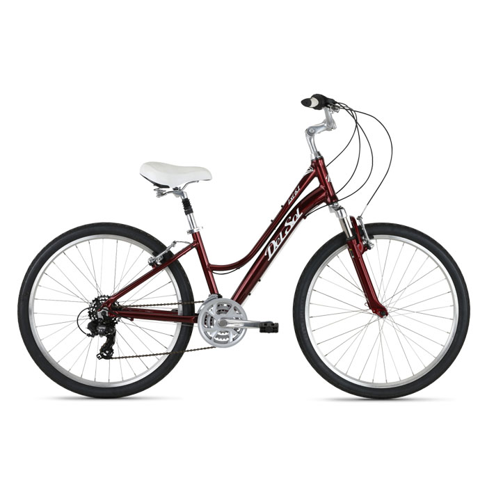 Del Sol Women's Lxi 6.1 Step Through Comfort Bike '18 Sun & Ski Sports
