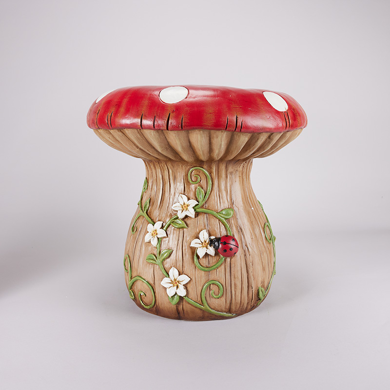 Mushroom Side Table Cracker Barrel