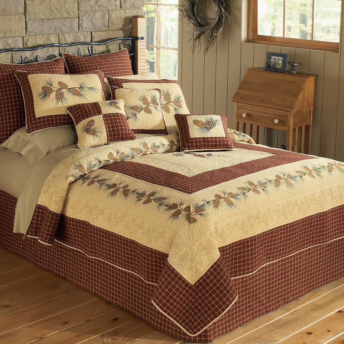 Pine Lodge Quilt Full/Queen Cracker Barrel