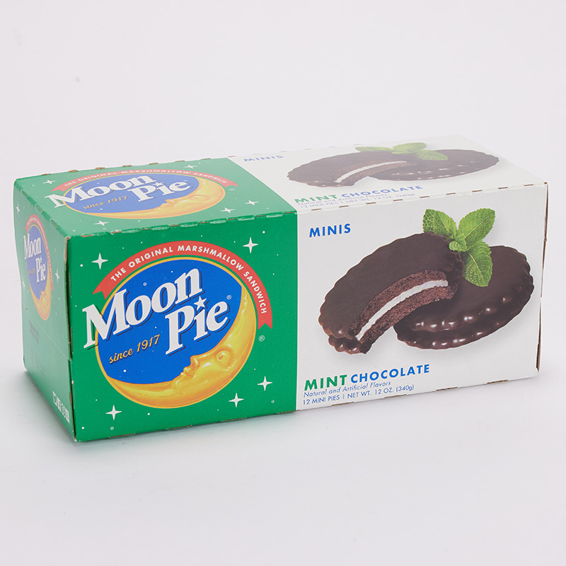 Mini Mint Moon Pies 12 count Cracker Barrel