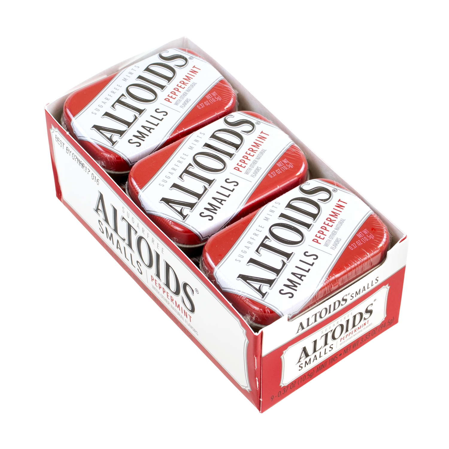 Altoids Sugar Free Peppermint Mints 9 Count Cracker Barrel