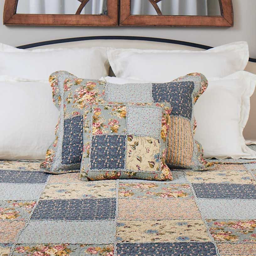 Viola Patchwork Standard Sham Cracker Barrel
