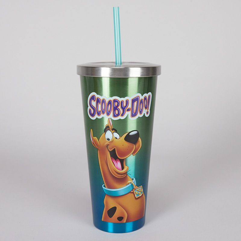 Scooby Doo Insulated Cup with Straw Cracker Barrel