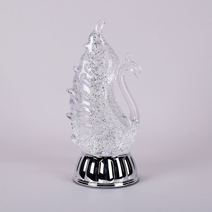 Swan Glitter Globe Cracker Barrel