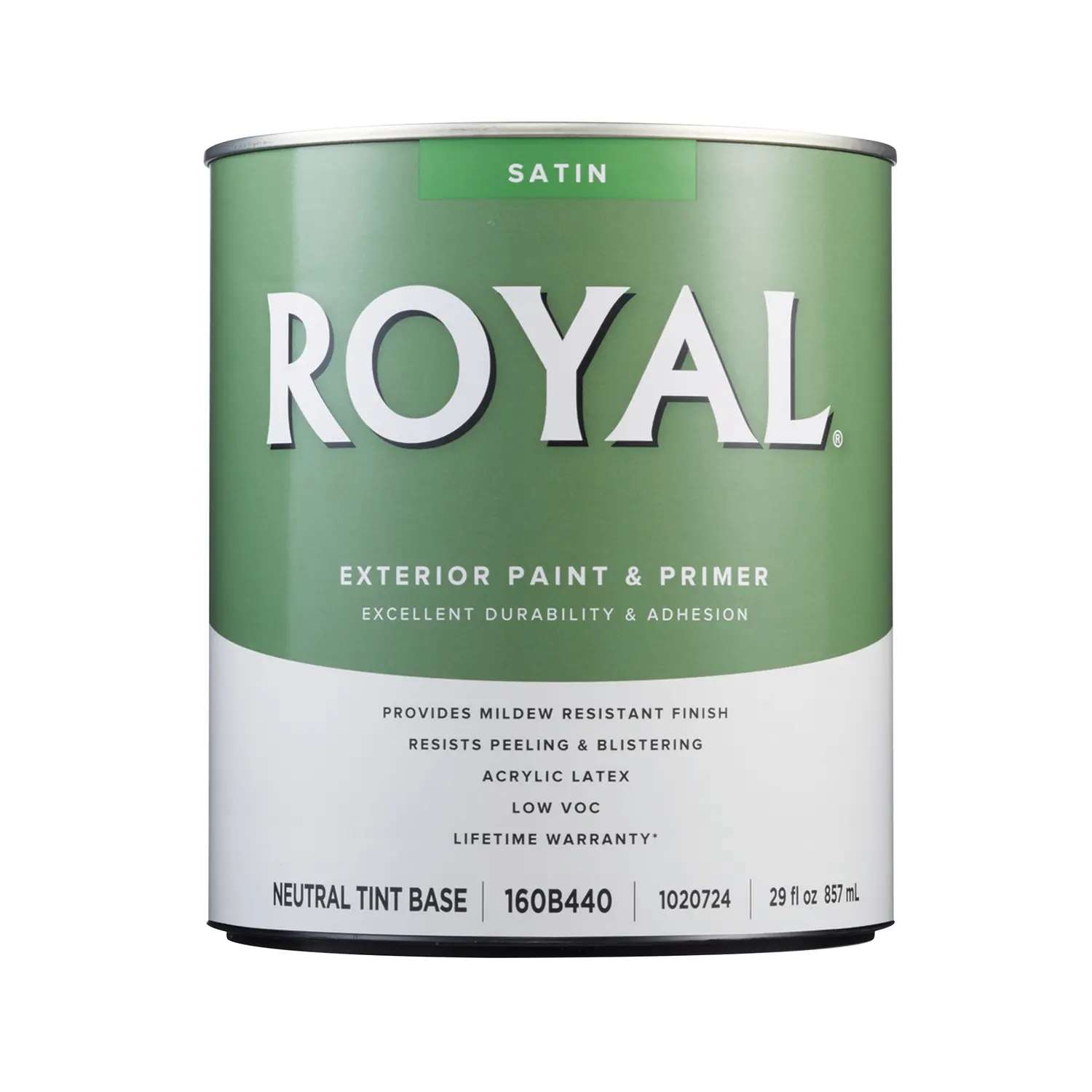 Royal Satin Tint Base Neutral Base Paint Exterior 1 qt. Ace Hardware