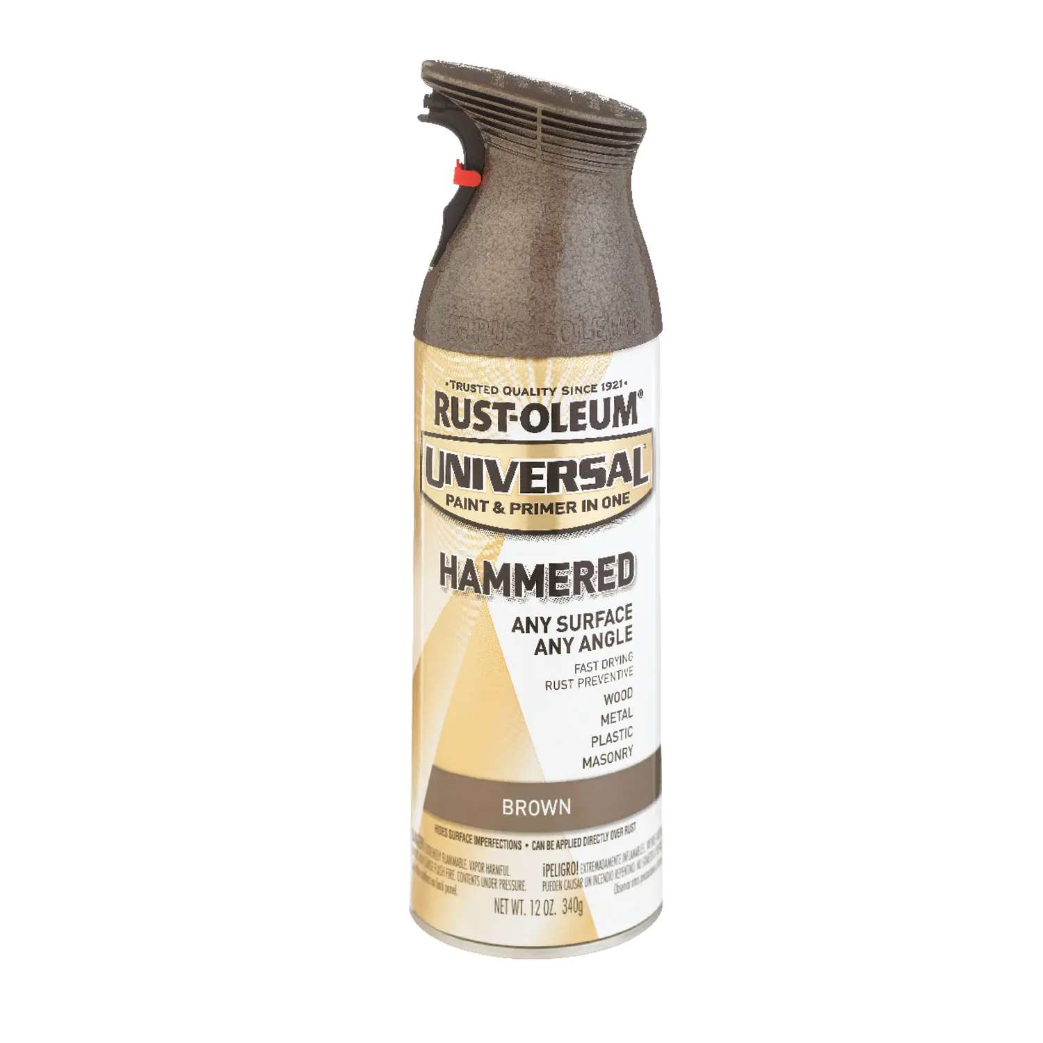 RustOleum Universal Hammered Brown Spray Paint 12 oz