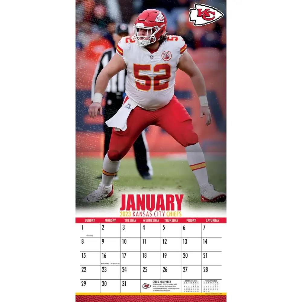 Kansas City Chiefs 2023 Mini Calendar