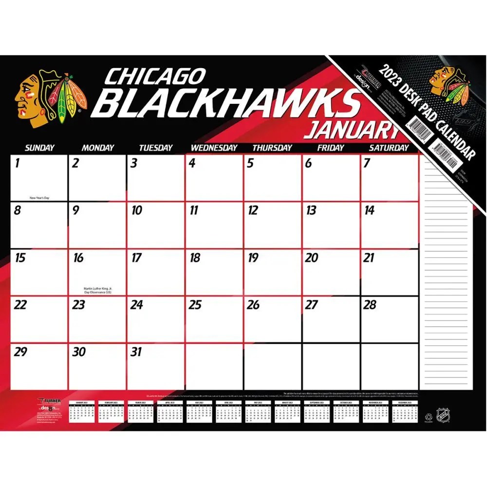 NHL Hockey Teams 2023 Calendars