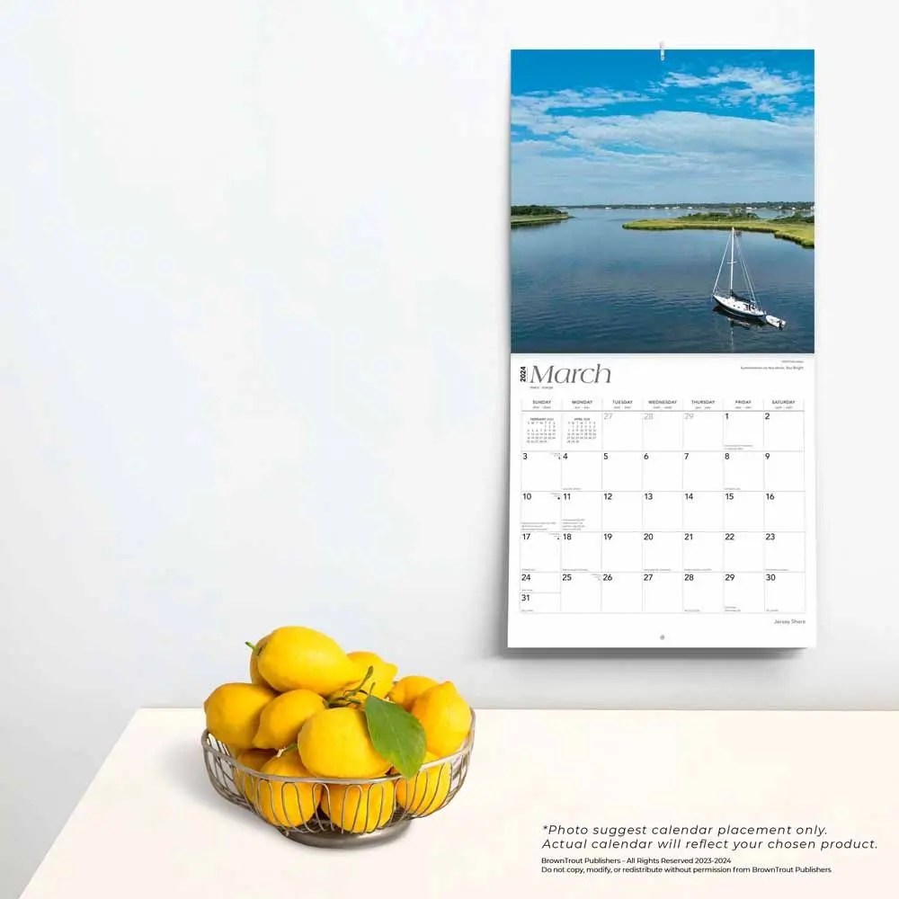Jersey Shore 2024 Wall Calendar