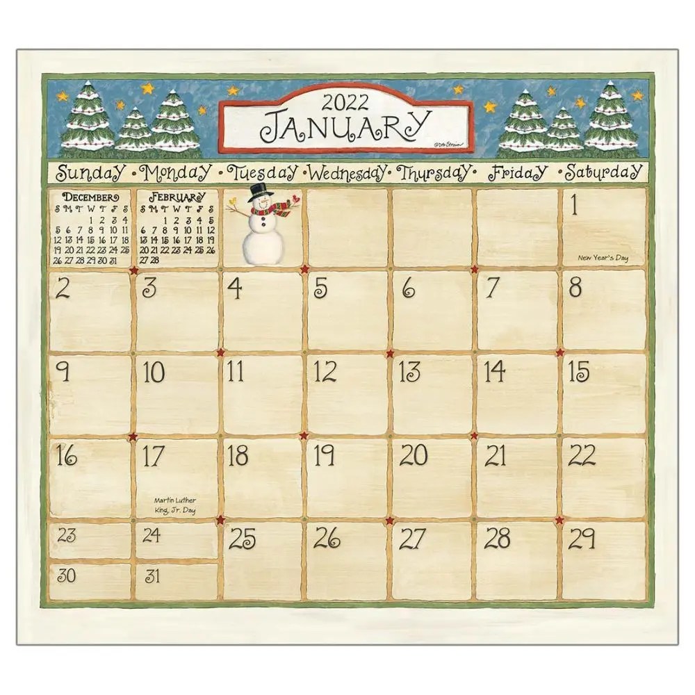 Coming Home Strain 2022 Calendar
