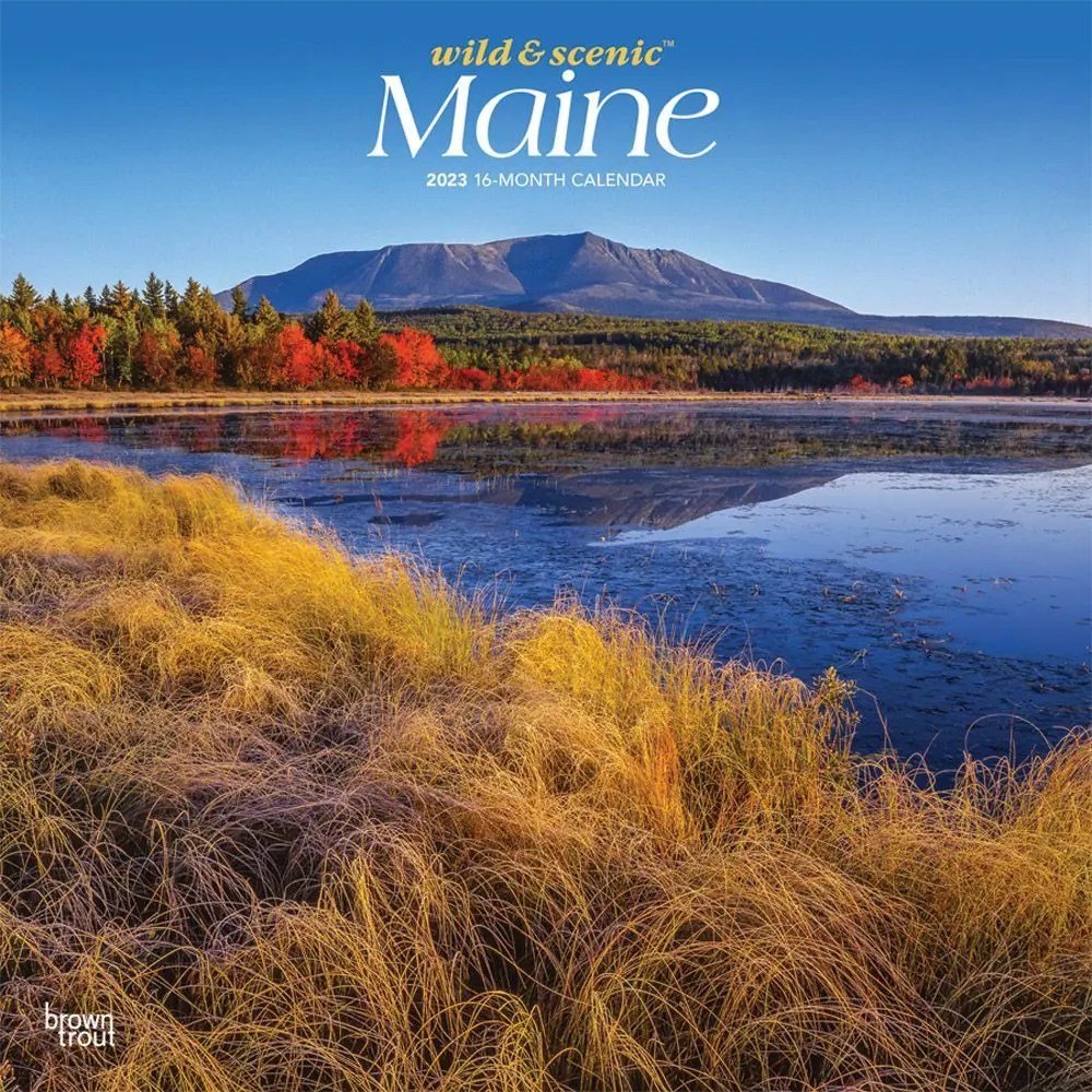 Maine Wild and Scenic 2023 Wall Calendar