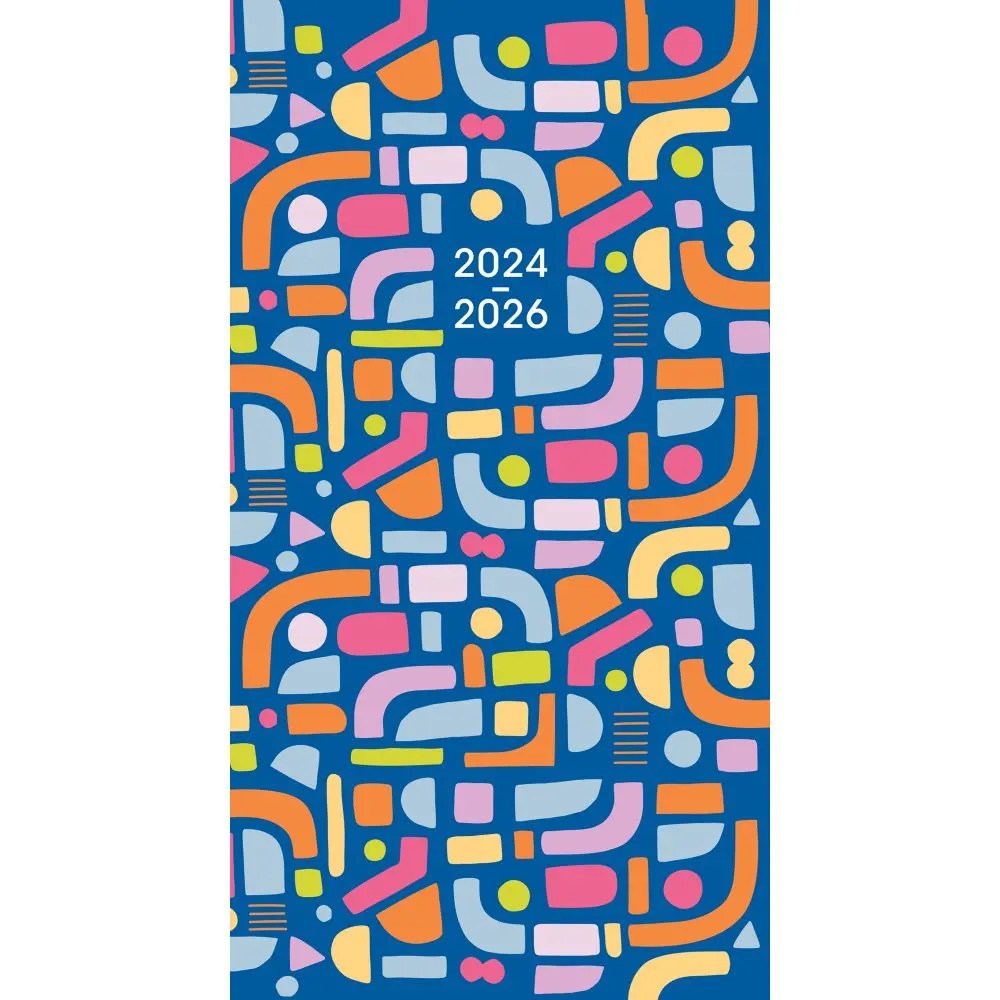 Groovy Noodles 2025 2Year Pocket Planner