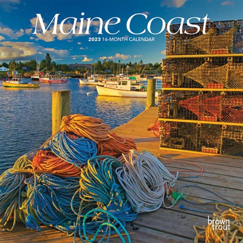 Maine Coast 2023 Mini Wall Calendar