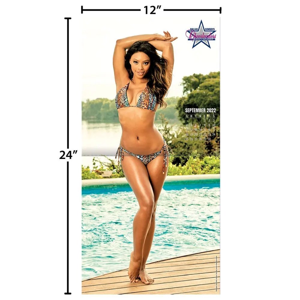 dallas cowboys cheerleaders swimsuit calendar 2023 NFL Dallas Cowboys Cheerleaders 2023 Wall Calendar